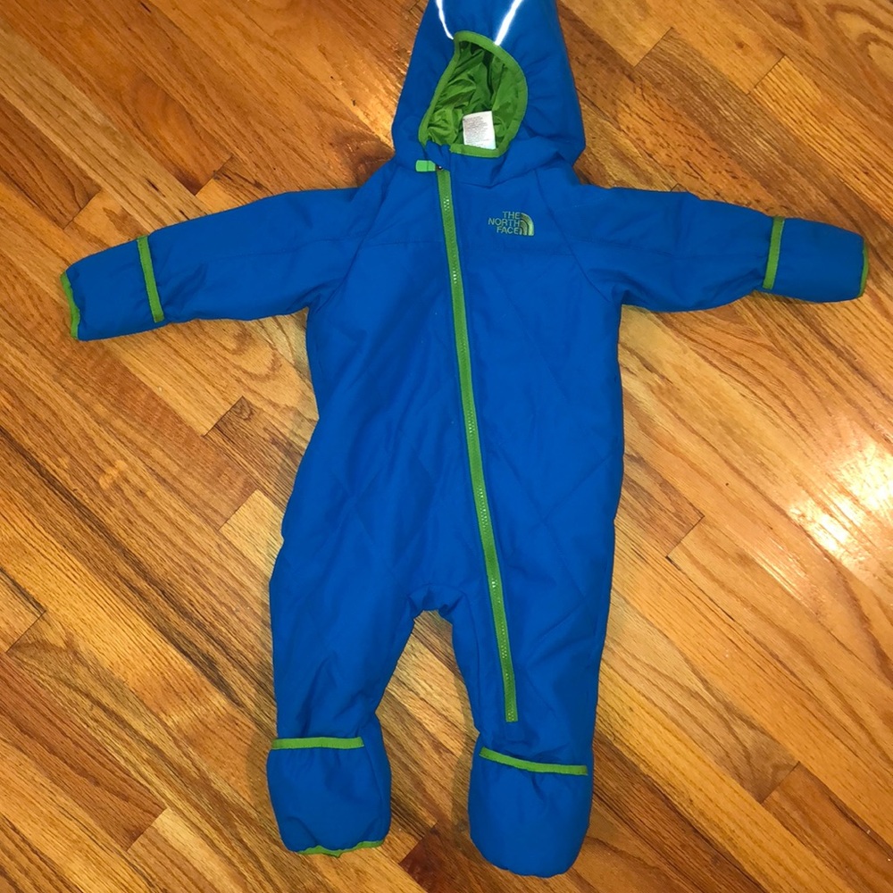 North Face ski suit 12-18 month